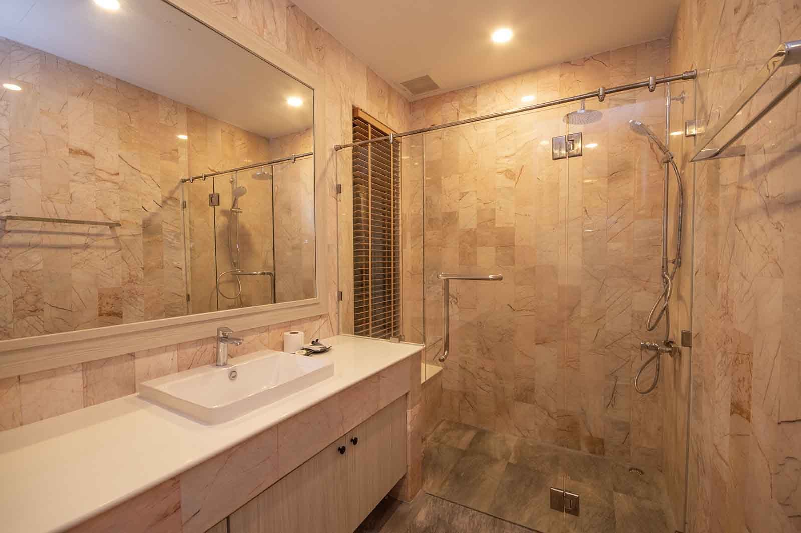 Ensuite bathroom with walk-in shower
